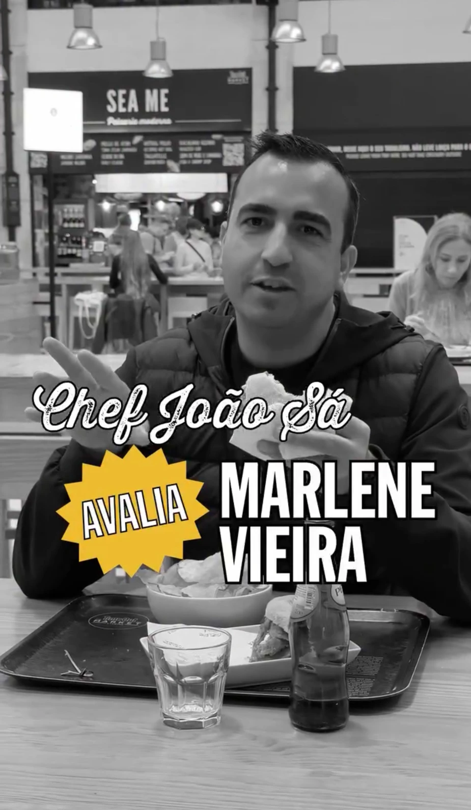 Chef João Sá no Time Out Market Lisboa